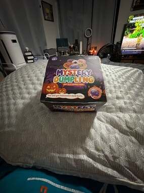Mystery Dumpling Halloween Soft Jelly Squishy Bun Mystery Box